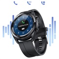 Wasserdichte Smartwatch mit Herzfrequenz L16 - Silikon - Schwarz