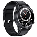 Lemonda Smart E12 Wasserdichte Smartwatch - Elegantes Armband - Schwarz