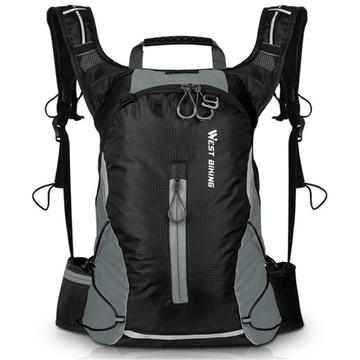 West Biking Sports Radsport Rucksack - 16L - Grau / Schwarz