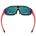 West Biking Unisex Polarisierte Sport Sonnenbrille - Rot