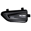 Wild Man E4 Wasserfeste Fahrradrahmentasche - 1l - Schwarz