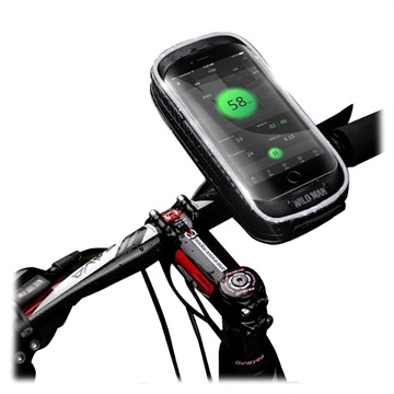 WildMan HardPouch XXS Wasserfeste Fahrradtasche - Schwarz