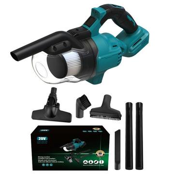 Kabelloser Handstaubsauger mit HEPA-Filter, LED-Licht - 9.4Kpa - Grün