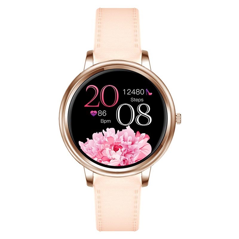 Elegante Damen Smartwatch mit Herzfrequenz MK20