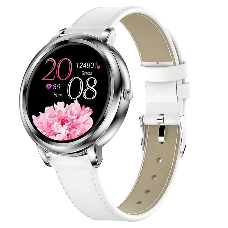 Elegante Damen Smartwatch mit Herzfrequenz MK20