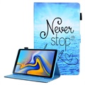 Samsung Galaxy Tab A7 Lite Wonder Series Folio Hülle - Never Stop Dreaming