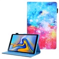 Samsung Galaxy Tab A7 Lite Wonder Series Folio Hülle - Galaxie