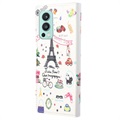 Style Serie OnePlus Nord 2 5G Wallet Hülle - Eiffelturm