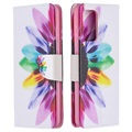 Wonder Series Samsung Galaxy A72 5G/4G Wallet Hülle - Sonnenblume