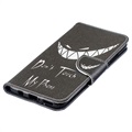 Wonder Series Huawei P30 Lite Wallet Hülle - Don\'t Touch