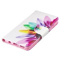 Wonder Series Huawei P30 Lite Wallet Hülle - Blume