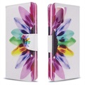 Wonder Series Samsung Galaxy A71 Wallet Schutzhülle - Blume