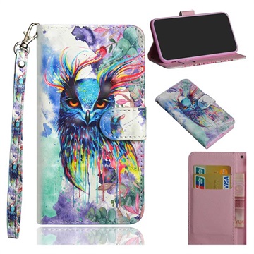 Wonder Series Samsung Galaxy S20 FE Wallet Schutzhülle - Eule