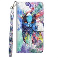 Wonder Series Samsung Galaxy S20 FE Wallet Schutzhülle - Eule