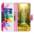 Wonder Series iPhone 14 Pro Max Wallet Hülle - Blume