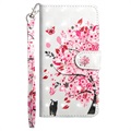 Wonder Series iPhone 12 mini Schutzhülle mit Geldbörse - Blühender Baum