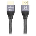 Wozinsky HDMI 2.1 8K 60Hz / 4K 120Hz / 2K 144Hz Kabel - 1m - Grau