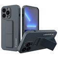 Wozinsky Kickstand iPhone 13 Pro Max Silikonhülle - Navy Blau