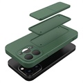 Wozinsky Kickstand iPhone 13 Pro Silikonhülle - Grün