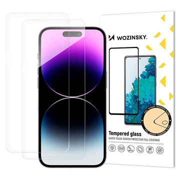 iPhone 17 Pro Wozinsky Super Tough Panzerglas - 9H - 2 Stk.