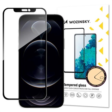 Wozinsky Super Tough iPhone 13 Mini Panzerglas - Schwarz