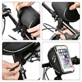 Wozinsky WBB4BK Wasserbeständige Fahrrad Rahmentasche - 6.5" - Schwarz