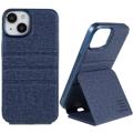 X-Level Journey iPhone 14 Vertikale Flip Case - Blau