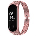 X-Shaped Xiaomi Mi Band 5/6 Armband - 37mm - Roségold