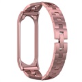 X-Shaped Xiaomi Mi Band 5/6 Armband - 37mm - Roségold