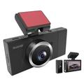 X12 Magnetische Befestigung Auto Dash Kamera 1080P+720P+720P 3-Shots Auto Recorder