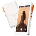 X40F Ultra Version 8-in-1 Multifunktions-Selfie-Monitor Bildschirm - Weiß