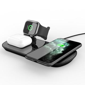 XDL-WA06 3 in 1 Drahtlose Ladestation für iPhone + iWatch + AirPods