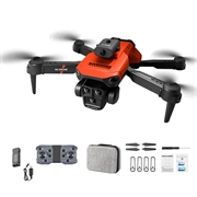 XKJ K6 MAX 3-Kamera-Hindernisvermeidungsdrohne HD-Luftbildfotografie Klappbarer Quadcopter RC-Flugzeug mit Einzelakku