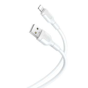 XO NB212 USB zu Lightning Kabel - 1m/2.1A - Weiß