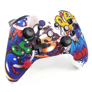 XSX Wassertransferdruck 2.4G Wireless Gaming-Controller - Graffiti