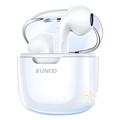 XUNDD X17 Bluetooth 5.3 Kopfhörer mit niedriger Latenz TWS Kopfhörer mit Ladeetui - Weiß