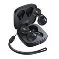 XUNDD X19 TWS Anhänger Bluetooth Kopfhörer Mini Portable Wireless Earbuds Support Sensitive Touch Control - Schwarz