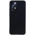 Xiaomi 12T/12T Pro Anti-Fingerabdrücke Matte TPU Hülle - Schwarz