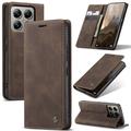 Xiaomi 14T Pro Caseme 013 Serie Schutzhülle mit Geldbörse - Kaffee