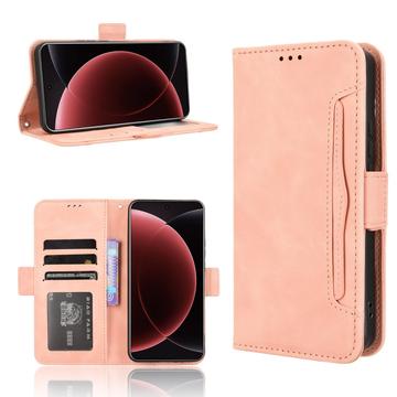 Xiaomi 15 Ultra Kartenetui mit Geldbörse - Rosa