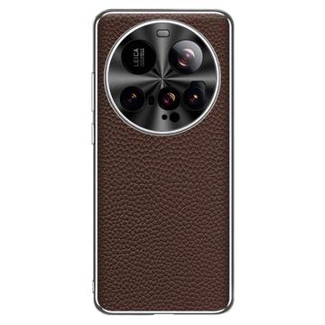 Xiaomi 15 Ultra Lederbeschichtetes TPU-Hülle - Braun