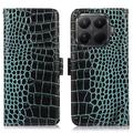 Xiaomi 15T Pro Crocodile Serie Lederhülle mit Geldbörse mit RFID