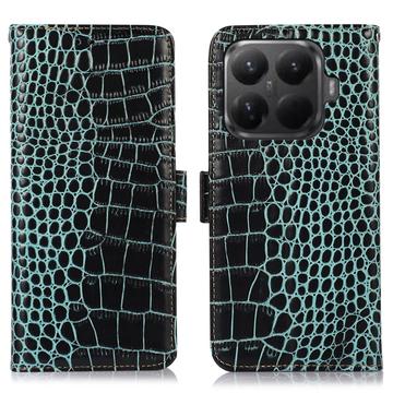 Xiaomi 15T Pro Crocodile Serie Lederhülle mit Geldbörse mit RFID