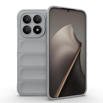 Xiaomi 15T Rugged TPU Hülle - Hellgrau