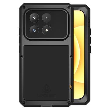 Xiaomi 17 Love Mei Powerful Hybrid Hülle - Schwarz