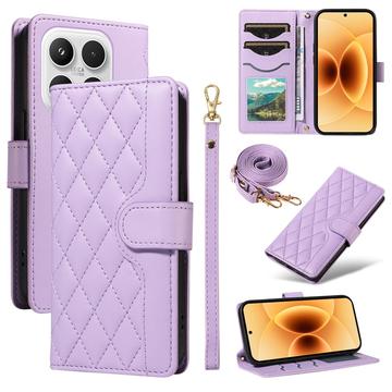 Xiaomi 17 Luxus Gesteppte Wallet Hülle