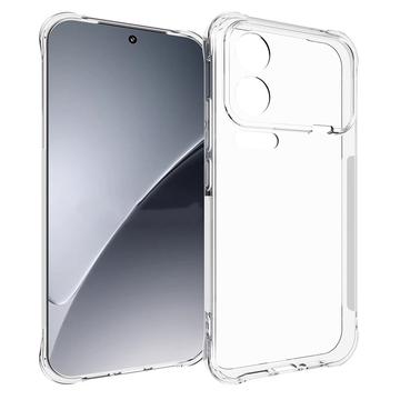 Xiaomi 17 Pro stoßfeste Silikonhülle - Durchsichtig