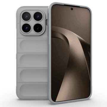 Xiaomi 17T Pro Rugged TPU Hülle - Hellgrau