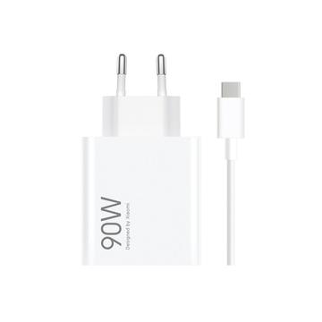 Xiaomi 90W Reise-Ladegerät mit USB-C Kabel - Weiß