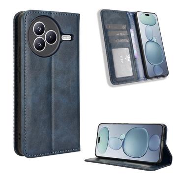 Xiaomi Civi 5 Pro Retro Wallet Schutzhülle mit Magnetverschluss